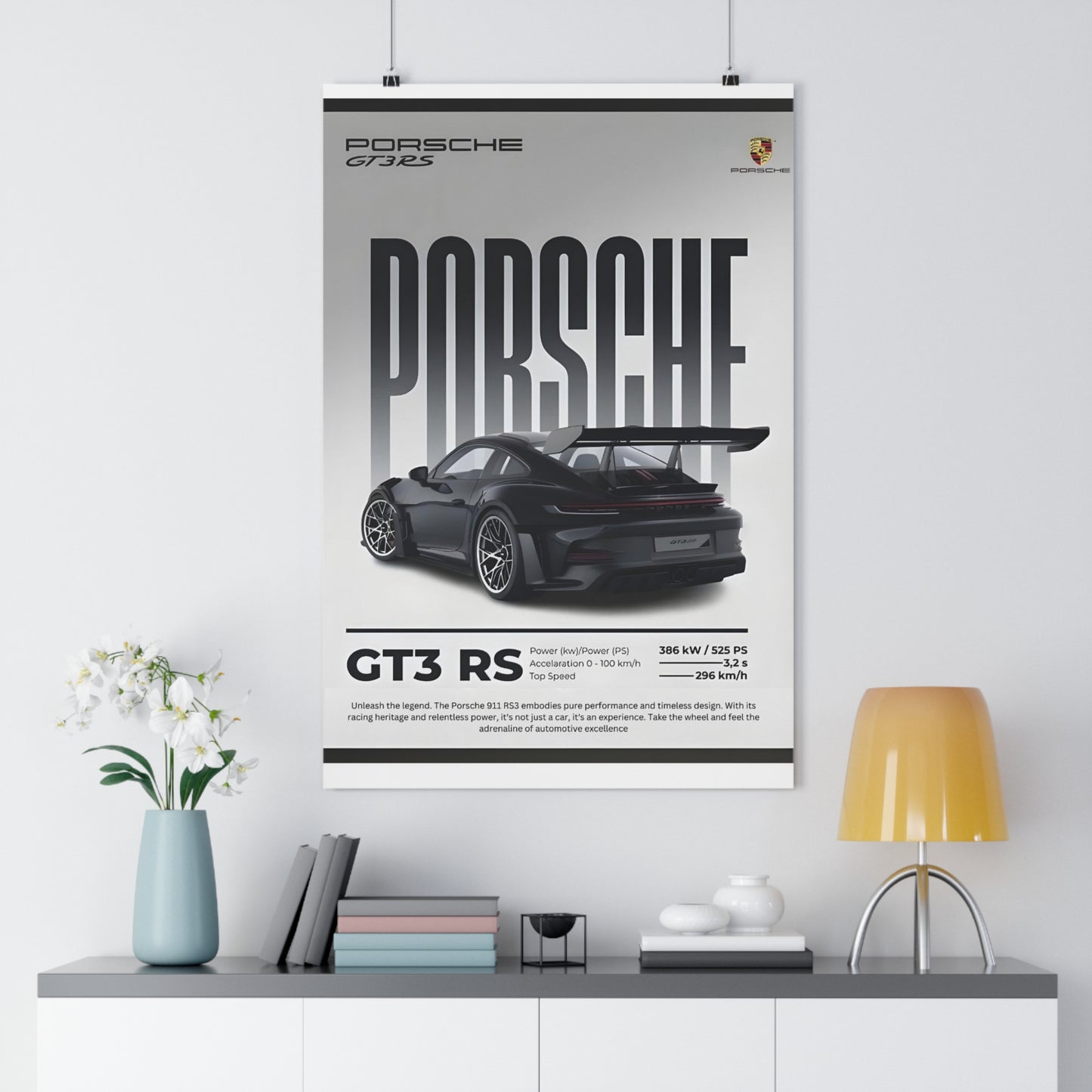 Porsche canvas art